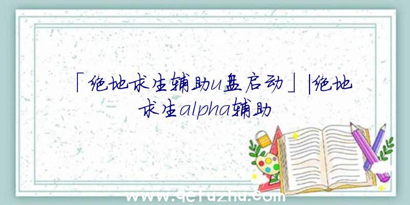 「绝地求生辅助u盘启动」|绝地求生alpha辅助